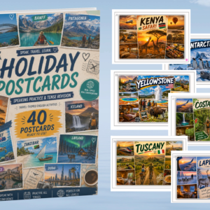 Holiday postcards