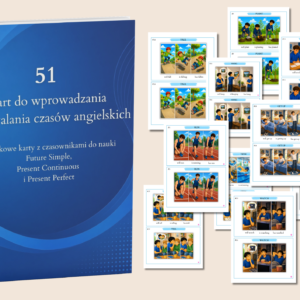 51 kart do nauki czasów