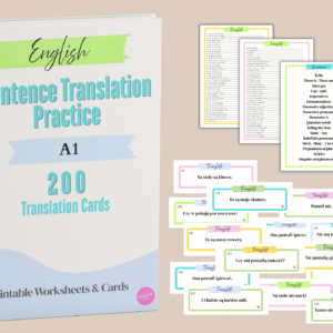 English Sentence Translation Practice A1